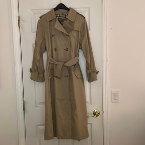 Vintage Burberry long trench